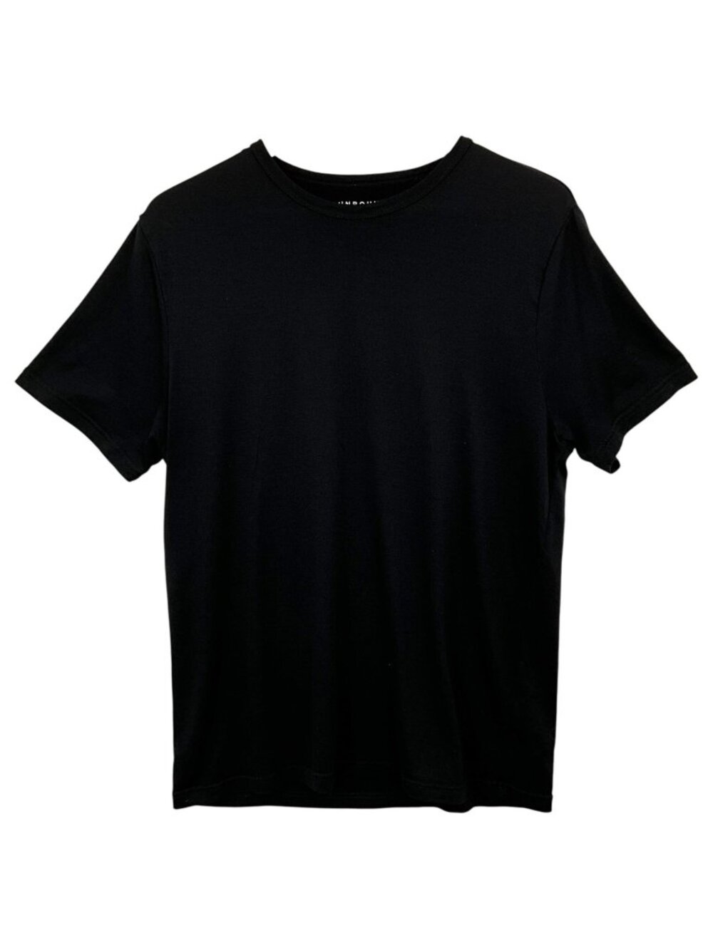 Unbound Merino Crew T Shirt Mens Large Black 100% Wool Lightweight Base Layer